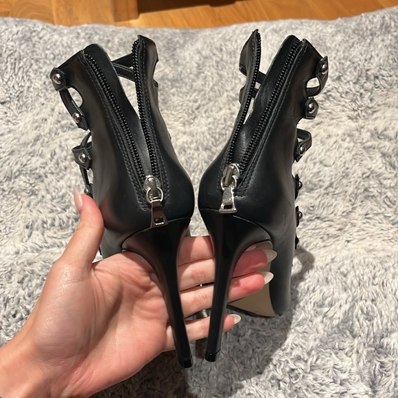 Aldo strappy heels, black, 6 - Picture 7 of 7